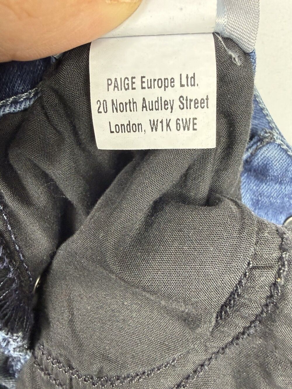 Paige High Rise Laurel Canyon Jeans Womens Bootcut Denim Size 29 Stretch - Picture 9 of 9